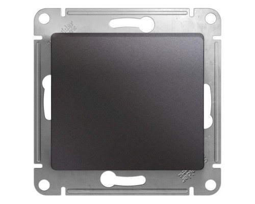 Механизм переключателя перекрестного 1-кл. СП Glossa 10А IP20 (сх. 7) 10AX графит SchE GSL001371