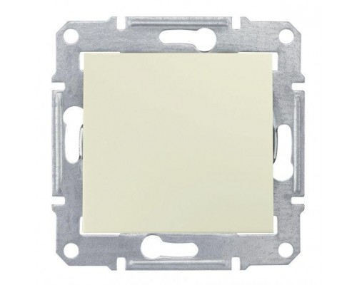Механизм переключателя перекрестного 1-кл. СП Sedna 10А IP44 (сх. 7) 250В беж. SchE SDN0500347
