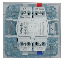Механизм переключателя проходного 1-кл. СП Sedna 10А IP20 (сх. 6) 250В алюм. SchE SDN0400160