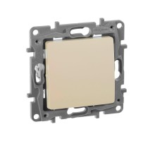 Механизм переключателя промежуточного 1-кл. СП Etika 10А IP20 250В 10AX винт. клеммы сл. кость Leg 672309