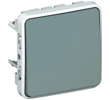 Механизм переключателя промежуточного 1-кл. СП Plexo 10А IP55 10AX сер. Leg 069521