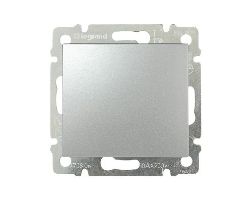 Механизм переключателя промежуточного 1-кл. СП Valena 10А IP31 250В алюм. Leg 770107