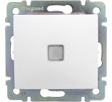 Механизм переключателя промежуточного 1-кл. СП Valena 10А IP31 250В с подсветкой бел. Leg 774448