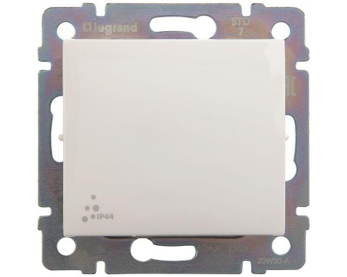 Механизм переключателя промежуточного 1-кл. СП Valena 10А IP44 бел. Leg 770097