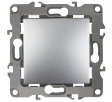 Механизм переключателя промежуточного 1-кл. СП Эра12 10А IP20 12-1108-03 250В 10AX алюм. Эра Б0018244