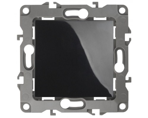 Механизм переключателя промежуточного 1-кл. СП Эра12 10А IP20 12-1108-06 250В 10AX черн. Эра Б0018247