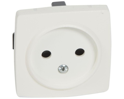 Механизм розетки 1-м СП Oteo 16А IP31 защ. шторки бел. Leg 086122