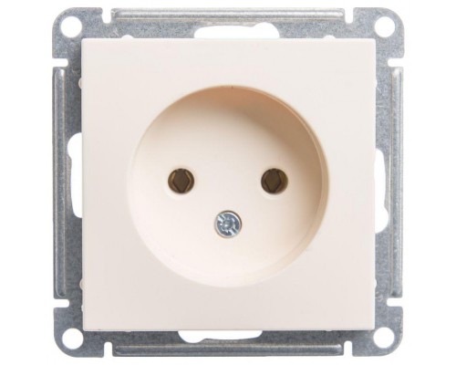 Механизм розетки 1-м СП W59 16А IP20 без заземл. без защ. шторок сл. кость SchE RS16-153-2-86