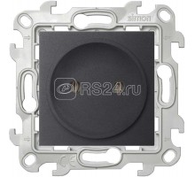 Механизм розетки 2К без защ. шторок Simon24 графит 2450442-038
