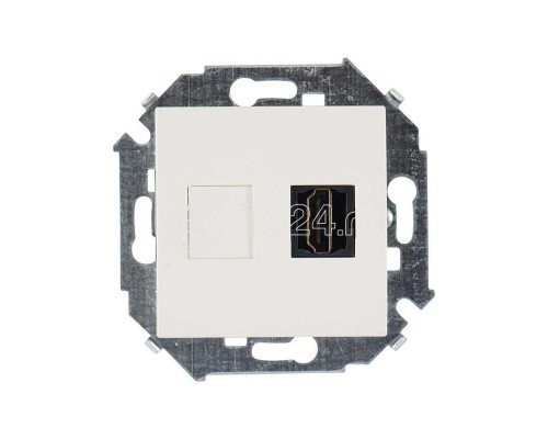 Механизм розетки HDMI СП Simon15 сл. кость Simon 1591407-031
