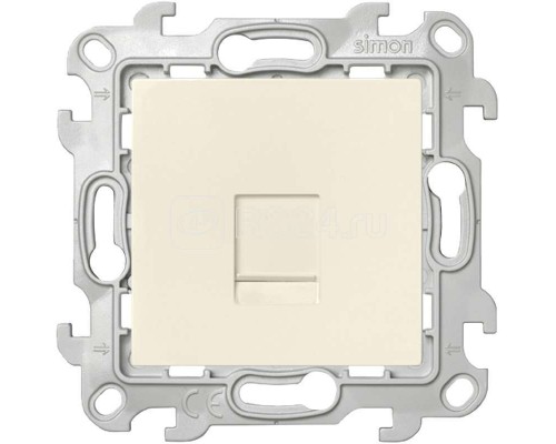 Механизм розетки RJ45 кат. 5e UTP Simon24 сл. кость 2410598-031