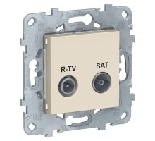 Механизм розетки R-TV/SAT UNICA NEW одиноч. беж. SchE NU545444
