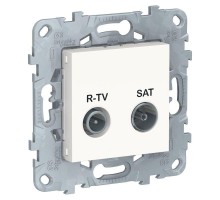Механизм розетки R-TV/SAT UNICA NEW оконечная бел. SchE NU545518