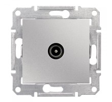 Механизм розетки TV 1-м СП Sedna оконечная алюм. SchE SDN3201660