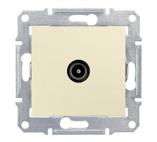 Механизм розетки TV 1-м СП Sedna проходная беж. SchE SDN3201847