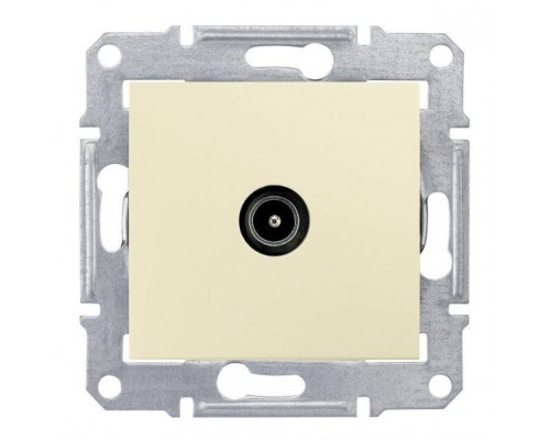 Механизм розетки TV 1-м СП Sedna проходная беж. SchE SDN3201847