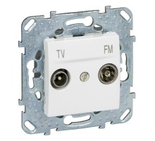 Механизм розетки TV-FM 1-м СП Unica бел. SchE MGU5.451.18ZD