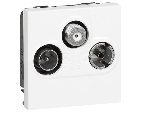 Механизм розетки TV-FM-SAT Mosaic Leg 078786