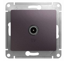 Механизм розетки TV Glossa проходной 4DB сиреневый туман SchE GSL001492