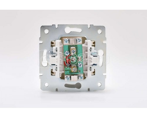 Механизм розетки TV СП KARINA проходная крем LEZARD 707-0388-129