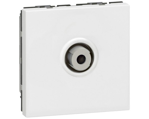 Механизм розетки TV СП Mosaic New тип F бел. Leg 078780