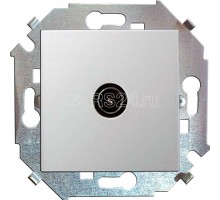 Механизм розетки TV СП Simon15 одиночная бел. Simon 1591475-030