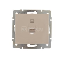 Механизм розетки комп. Рейн крем. LEZARD 703-0388-139