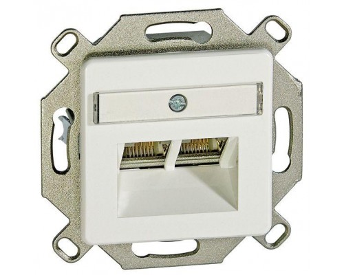 Механизм розетки комп. СП Galea Life RJ45 CAT.5E FSTP 2 вых. Leg 775887