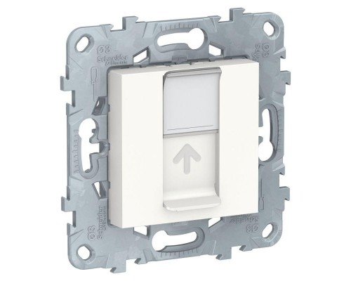 Механизм розетки компьютерная UNICA NEW RJ45 одиноч. кат.5е UTP бел. SchE NU541118