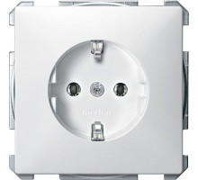 Механизм розетки СП Merten без защ. шторок с заземл. SchE MTN2401-4019
