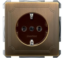 Механизм розетки СП Merten без защ. шторок с заземл. SchE MTN2401-4143