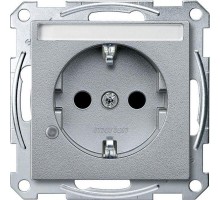 Механизм розетки СП Merten с инд. поле для надписи SchE MTN2303-0460