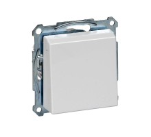 Механизм розетки СП Merten с защ. крышкой без защ. шторок с заземл. IP44 SchE MTN2311-0325