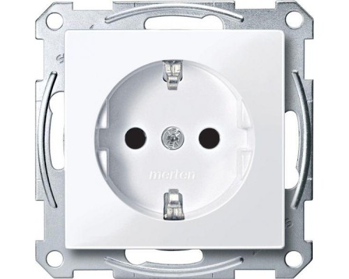 Механизм розетки СП Merten защ. шторки с заземл. SchE MTN2300-0325