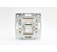 Механизм розетки телефонн. 1-м СП KARINA RJ11 крем LEZARD 707-0388-137
