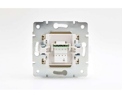Механизм розетки телефонн. 1-м СП KARINA RJ11 крем LEZARD 707-0388-137