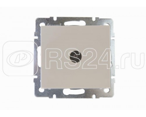 Механизм розетки ТВ Рейн проход. крем. LEZARD 703-0388-129