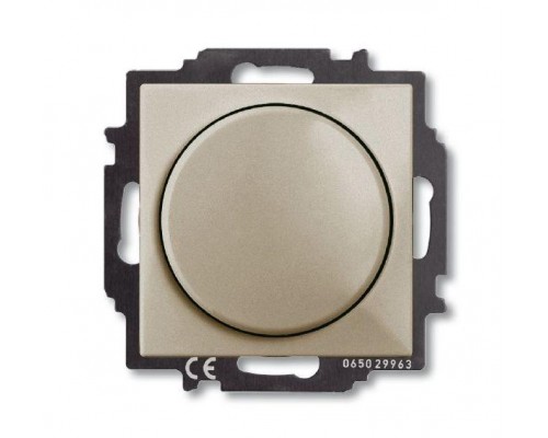 Механизм светорегулятора Busch-Dimmer с центральной платой 60-400Вт Basic 55 шампань ABB 2CKA006515A0845