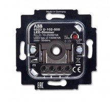 Механизм светорегулятора LED поворотный 2-100Вт/В.А ABB 2CKA006512A0335