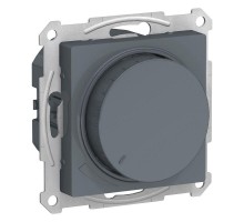 Механизм светорегулятора (диммера) ATLAS DESIGN поворотно-нажимной 630Вт грифель SchE ATN000736