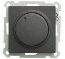 Механизм светорегулятора СП W59 поворот. 300Вт черн. барх. SchE SR-5S0-6-86