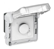 Механизм термостата 1-м СП Plexo IP55 сер/бел Leg 069508