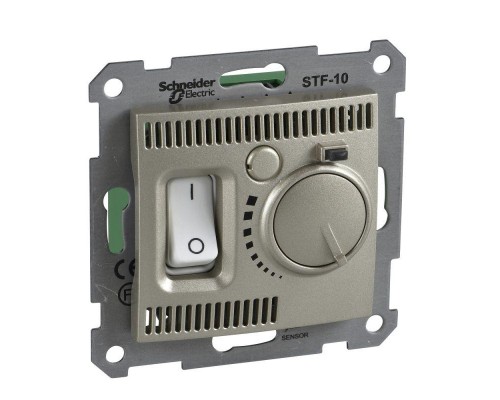 Механизм термостата тепл. пол. Sedna титан SchE SDN6000368