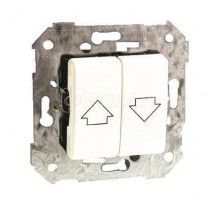 Механизм упр. жалюзи 10А 250В Simon27 27396-65