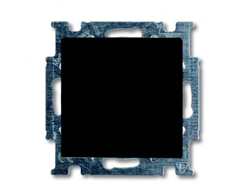 Механизм выключателя 1-кл. 1п СП Basic 55 10А IP20 с клавишей chateau-black ABB 2CKA001012A2174