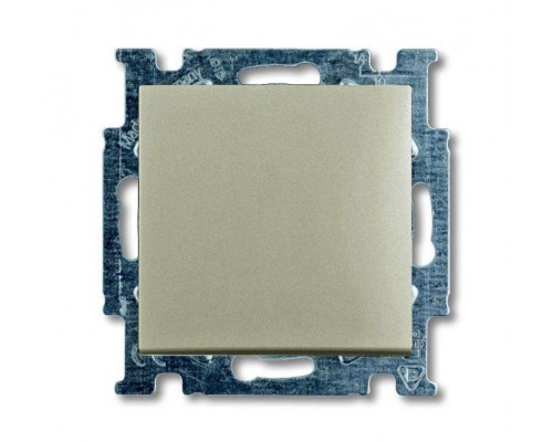 Механизм выключателя 1-кл. 1п СП Basic 55 10А IP20 с клавишей шампань ABB 2CKA001012A2164