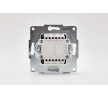 Механизм выключателя 1-кл. 1п СП Karina 10А IP20 с подсветкой бел. LEZARD 707-0288-111