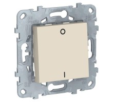 Механизм выключателя 1-кл. 2п 2мод. СП Unica New IP21 (сх. 2) 250В 16AX беж. SchE NU526244