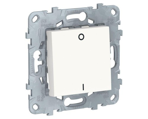 Механизм выключателя 1-кл. 2п 2мод. СП Unica New IP21 (сх. 2) 250В 16AX бел. SchE NU526218