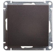 Механизм выключателя 1-кл. 2п ОП W59 10А IP20 10AX черн. бархат SchE VS210-152-6-86